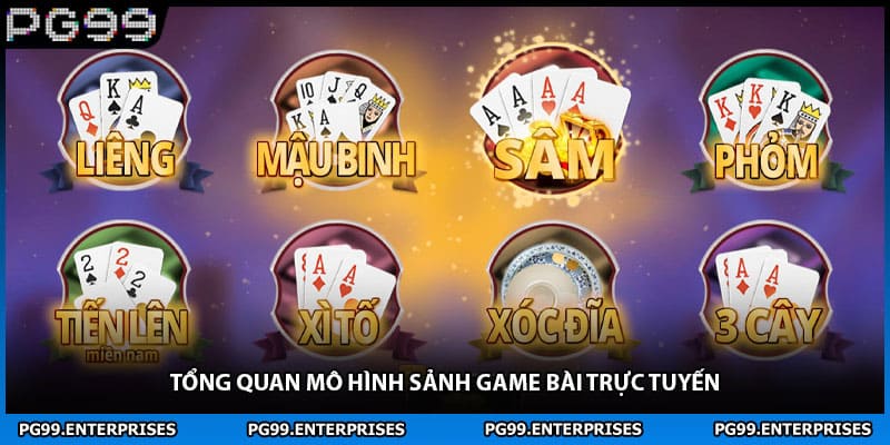Tổng quan mô hình sảnh game bài trực tuyến